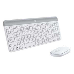 ロジクール キーボード・マウスセット MK470スリムコンボ(Chrome/Windows11対応) ［ワイヤレス /USB］ オフホワイト MK470OW
