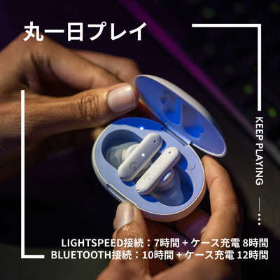 ロジクール G FITS 完全ワイヤレス ゲーミング イヤホン GHS-FITSWH の