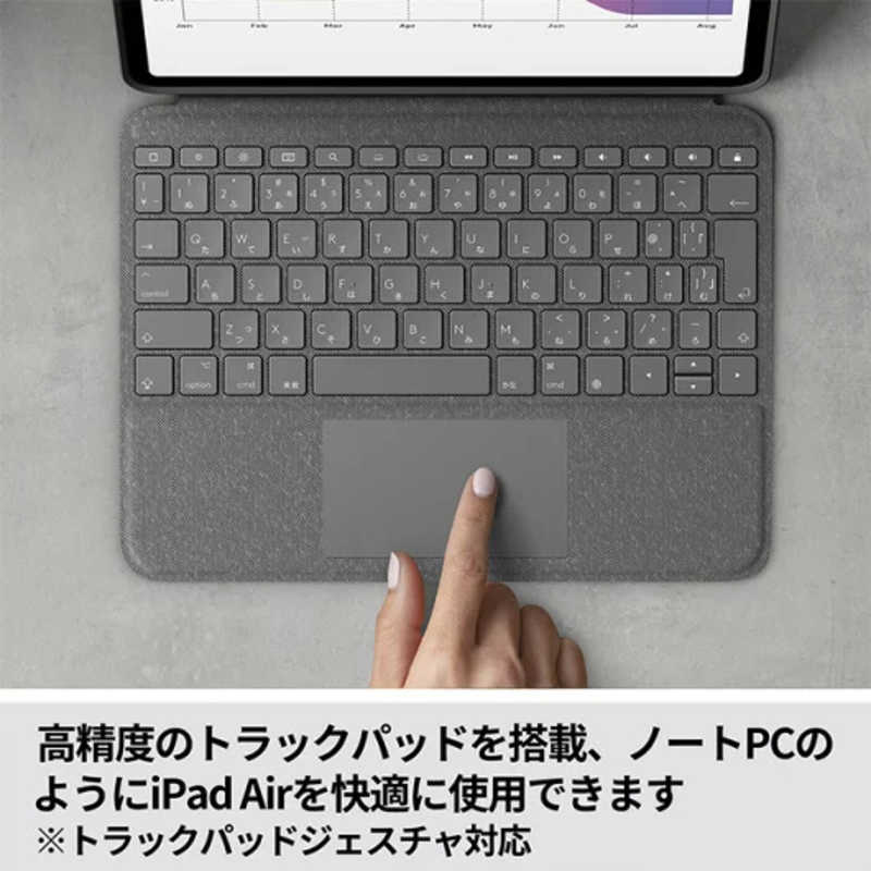 ロジクール ロジクール FOLIO TOUCH for iPad Air(第4・5世代用) IK1094BKAR IK1094BKAR