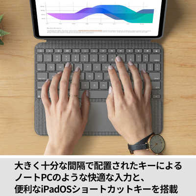 ロジクール COMBO TOUCH for iPad Pro 11-inch (1st 2nd 3rd and 4th