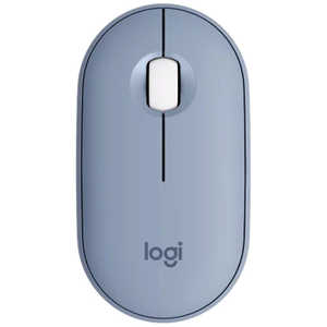 ロジクール マウス Pebble Mouse 2 [光学式 /無線(ワイヤレス) /3ボタン /Bluetooth] ブルー M350sBL