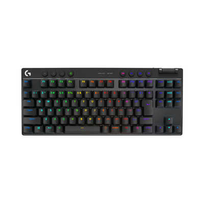 ロジクール PRO X TKL Wireless Gaming Keyboard G-PKB-003WL-LNBK の 