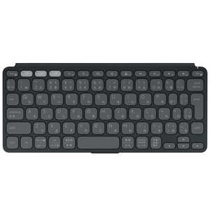 ロジクール キーボード KEYS-TO-GO 2(Chrome/Android/iPadOS/iOS/Mac/Windows11対応) ［ワイヤレス /Bluetooth］ iK1043GRU