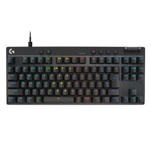  ߥ󥰥ܡ(ԥåɥȥꥬб) PRO X TKL RAPID ͭ /USB ֥å G-PKB-TKL-RTBK