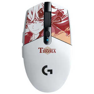 ���������� �����ߥ󥰥ޥ��� G304 LIGHTSPEED ��������ܥǥ����� GenshinThoma [���ؼ� /̵��(�磻��쥹) /6�ܥ��� /USB] G304-GE-TH