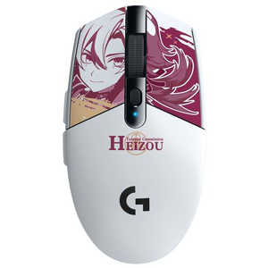  ߥ󥰥ޥ G304 LIGHTSPEED ܥǥ GenshinHeizou [ؼ /̵(磻쥹) /6ܥ /USB] G304-GE-HE