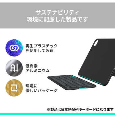 Logicool Flip Folio キーボードケースIK1185GRA 楽天市場】【新製品】ロジクール Flip Folio iPad Pro 11インチ