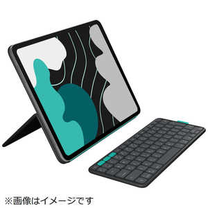 ロジクール Flip Folioキーボードケース(iPad Pro 13インチ (M4) & iPad Air 13インチ (M2 & M3)用) iK1385GRA ロジクール Flip Folioキーボードケース(iPad Pro 13インチ (M4) & iPad Air 13インチ (M2 & M3)用) iK1385GRA