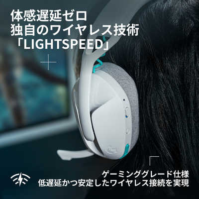 ロジクール ワイヤレスゲーミングヘッドセット G321-WH の通販