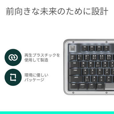 ロジクール ワイヤレス メカニカル キーボード K98MGR の通販