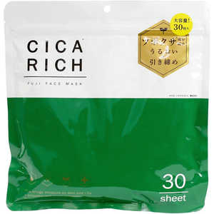 富士 シカリッチ (CICA RICH) フェイスマスク (30枚) 富士 シカリッチ (CICA RICH) フェイスマスク (30枚)