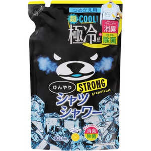 ときわ商会 ひんやりシャツシャワーストロング ミント&グレープフルーツの香り つめかえ ときわ商会 ひんやりシャツシャワーストロング ミント&グレープフルーツの香り つめかえ