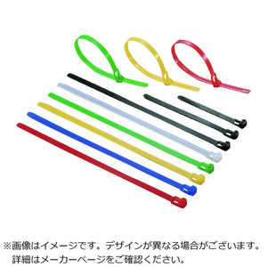ヘラマンタイトン TYTON リピートタイ 幅7.4X長さ250mm 100本入 屋内用 黄 RF250YLW ヘラマンタイトン TYTON リピートタイ 幅7.4X長さ250mm 100本入 屋内用 黄 RF250YLW