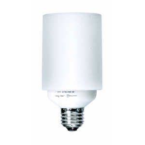 ビートソニック LED電球 直立型 LED炎セラピｰ ホワイト [E26/電球色/T形] LDT3  