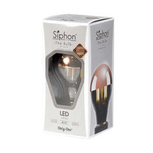 ビートソニック 調光器対応LED電球 Copper mirror ｢Siphon(サイフォン)｣(一般電球形･全光束500lm/電球色相当･E26) LDF62