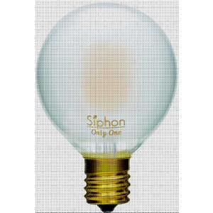 ビートソニック LED電球 ボール50 フロスト Siphon [E17 /ボール電球形 /15W相当 /電球色 /1個 /全方向タイプ] LDF59A