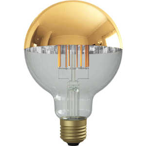 ビートソニック フィラメントLED電球 Siphon ボール95 Tミラー Gold Siphon [E26 /ボール電球形 /50W相当 /電球色 /1個 /全方向タイプ] LDF35D