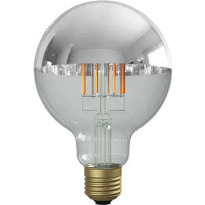 ビートソニック フィラメントLED電球 Siphon ボール95 Tミラー Silver Siphon [E26 /ボール電球形 /電球色 /1個 /全方向タイプ] LDF36D