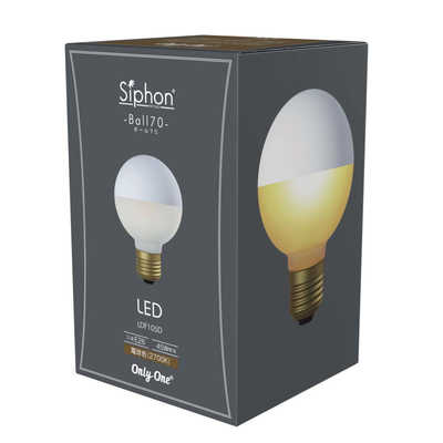 ビートソニック フィラメントLED電球 Siphon ボール70 マット