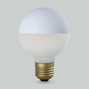ビートソニック フィラメントLED電球 　Siphon　ボール70 マットホワイト+フロスト[E26 /ボール電球形 /40W相当 /電球色] LDF105D
