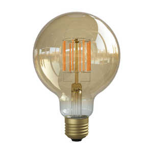 ビートソニック LED電球 ボール95 アンバー Siphon ［E26 ボール電球形 40W相当 電球色 1個 全方向タイプ］ LDF108D