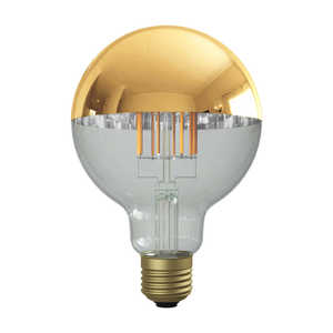 ビートソニック LED電球 ボール95 Tミラー ゴールド Siphon LDF37D [E26 /ボール電球形 /50W相当 /電球色 /1個] LDF37D