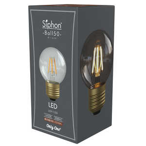 ビートソニック LED電球 ボール50 Siphon ［E26 /ボール電球形 /35W相当 /電球色 /1個 /全方向タイプ］ LDF113D