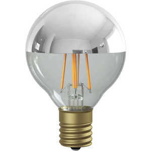 ビートソニック LED電球 ボール50 Tミラー シルバー Siphon [E17 /ボール電球形 /40W相当 /電球色 /1個 /下方向タイプ] LDF71D