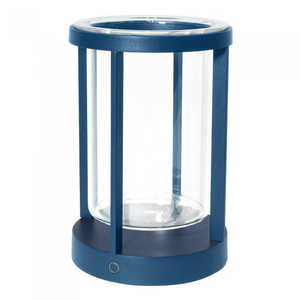 ビートソニック ポータブルランプ「yoi」 PILLAR ブルー ［LED /防雨型 /電球色］ YPL02BL