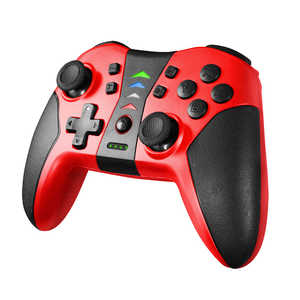 ゲームテック HGワイヤレスバトルパッドターボProSW レッド ゲームテック HGワイヤレスバトルパッドターボProSW レッド