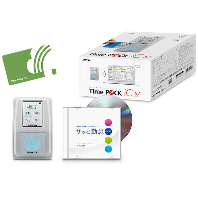 アマノ アマノ タイムレコーダー ICカードタイプ TimeP@CK-iC IV CL TIMEP@CKIC4CL TIMEP@CKIC4CL