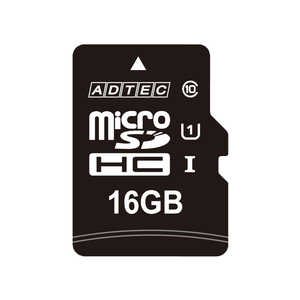 アドテック microSDHCカード (16GB/Class10) BSCR308U2WH