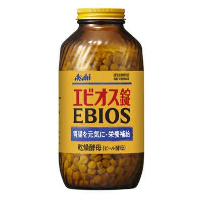 アサヒグループ食品 EBIOS（エビオス） エビオス錠（2000錠） 【医薬部