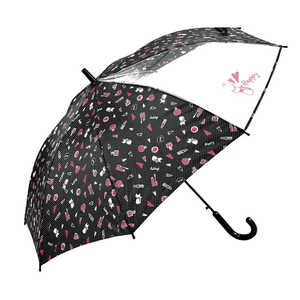 アテイン ATTAIN 女児 1コマPOE グラスファイバー骨 ジャンプ 長傘 55cm 1348.black AT13234 アテイン ATTAIN 女児 1コマPOE グラスファイバー骨 ジャンプ 長傘 55cm 1348.black AT13234