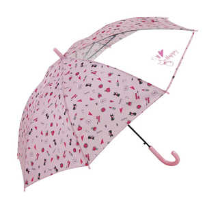 アテイン ATTAIN 女児 1コマPOE グラスファイバー骨 ジャンプ 長傘 55cm 1348.pink AT13234 アテイン ATTAIN 女児 1コマPOE グラスファイバー骨 ジャンプ 長傘 55cm 1348.pink AT13234