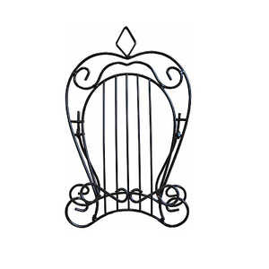 福井金属工芸 アイアンイーゼルSブラックHARP NO.6590 福井金属工芸 アイアンイーゼルSブラックHARP NO.6590