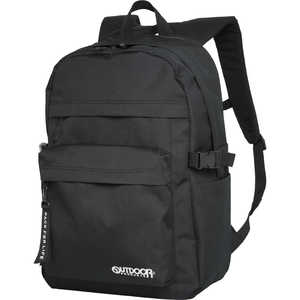 OUTDOOR デイパック スクールリュック 通学 通勤 大容量 35L 15.6インチ PC対応 撥水 軽量 ホワイト/ブラック OD-11192-WHBK
