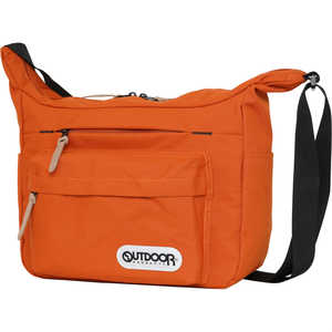 OUTDOOR ショルダーバッグ 横型 13L オレンジ OD-12282-OR