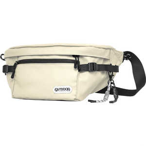 OUTDOOR スリングバッグ ボディバッグ 6L ホワイト OD-12284-WH