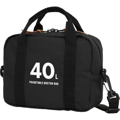 OUTDOOR ボストンバッグ 40L 折りたたみ ショルダーバッグ付き