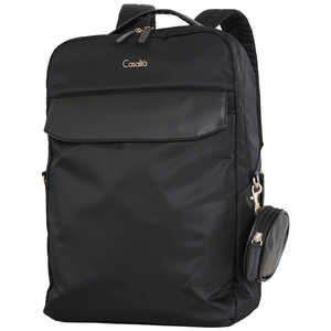 CASALITA Casalita 軽量 撥水 リュック ブラック CL-4995-BK CASALITA Casalita 軽量 撥水 リュック ブラック CL-4995-BK