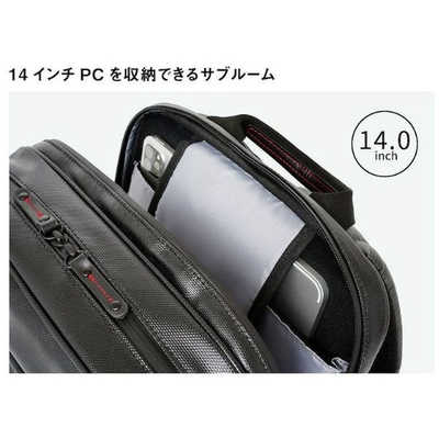 バリスティックスピリット ビジネスリュック 14インチPC対応 耐水素材