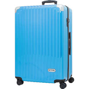OUTDOOR スーツケース ファスナーキャリー ブルー [100L /1週間以上] OD-0757-70-BL