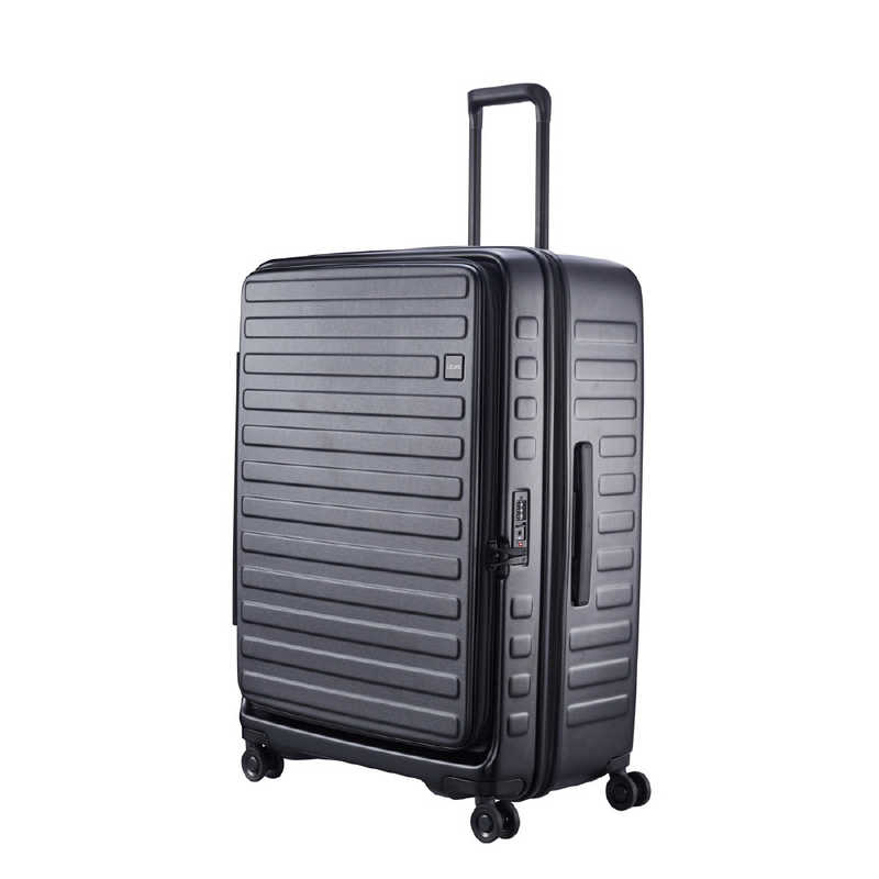 LOJEL LOJEL スーツケース 120L(130L) Cubo(キューボ) ブラック [TSAロック搭載 /120(130)L /5泊～1週間] CUBO-N-LLBK CUBO-N-LLBK