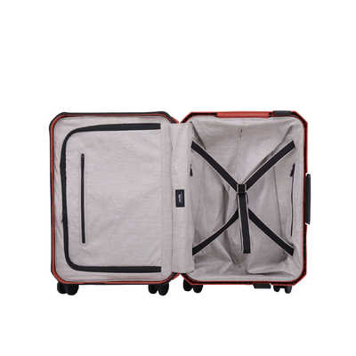 スーツケース 37L VOJA レッド Voja-S-Terracotta LOJEL スーツケース VOJA レッド [TSAロック搭載 /37L /2泊～3泊