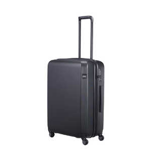 LOJEL スーツケース 拡張機能付ファスナーキャリー RANDO ブラック N-RANDO-EXMBK
