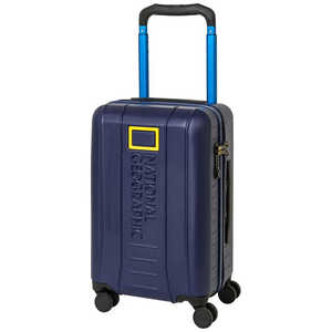 NATIONALGEOGRAPHIC スーツケース ワイドハンドルジッパーキャリー 37L ADVENTURE SERIES ネイビー NAG-0800-49