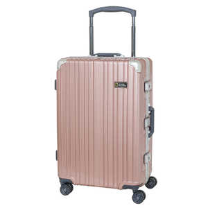 NATIONALGEOGRAPHIC スーツケース ワイドハンドル細フレームキャリー 66L WORLD JOURNEY SERIES(ワールドジャーニーシリーズ) ピンク NAG-0799-62-PK