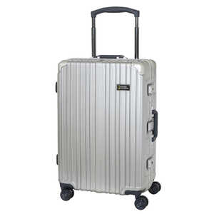 ＜コジマ＞ AIRWAY スーツケース エキスパンダブルキャリー 62L ホワイトヘアライン H062WHH AW081460WHH