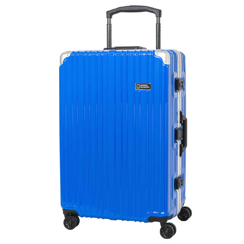 NATIONALGEOGRAPHIC NATIONALGEOGRAPHIC スーツケース ワイドハンドル細フレームキャリー 87L WORLD JOURNEY SERIES(ワールドジャーニーシリーズ) ブルー NAG-0799-67-BL NAG-0799-67-BL